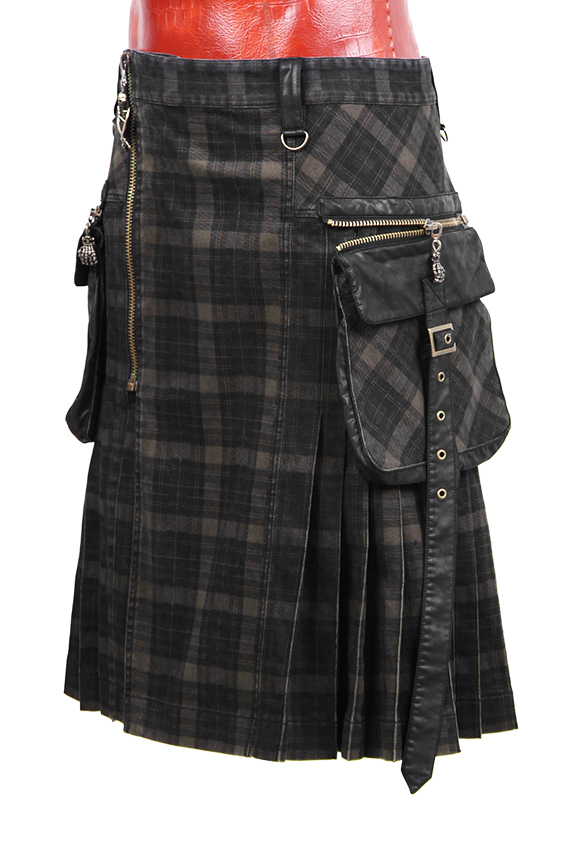 Kilt en jeans écossais