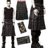 Kilt en jeans écossais