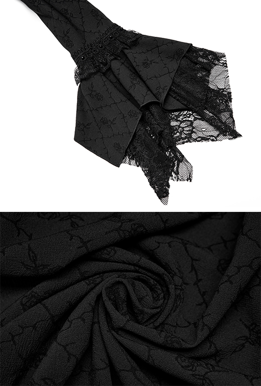 Robe de mariée princesse roses noires