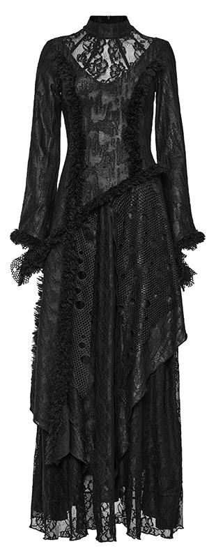Robe de mariée victorienne destroy