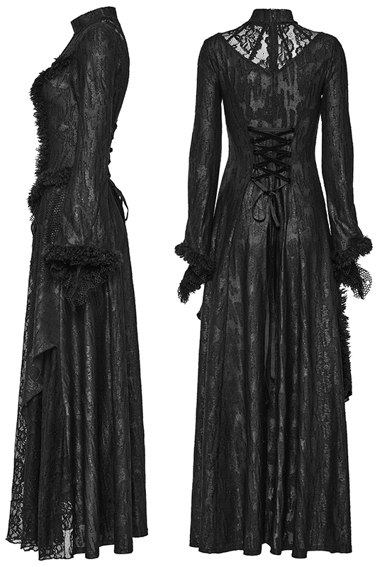Robe de mariée victorienne destroy