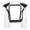 Harnais avec épaulettes à spikes Harnais avec épaulettes à spikes