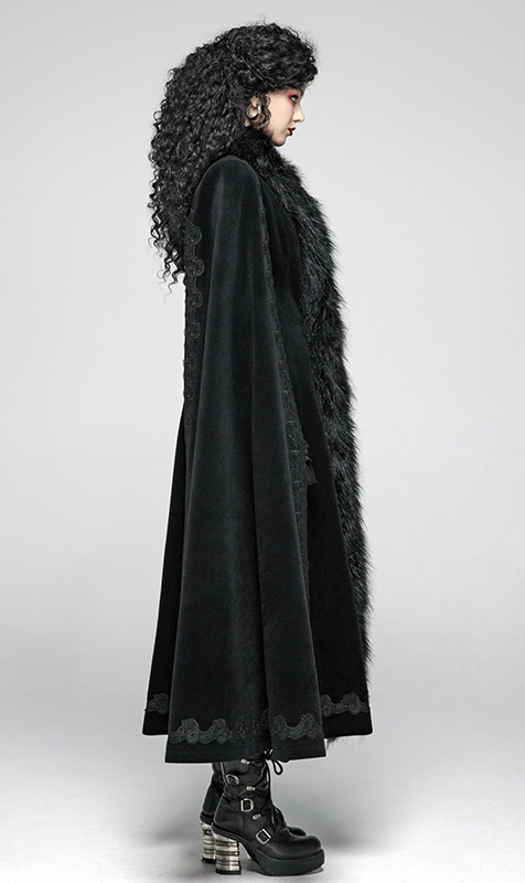 Manteau manches cape