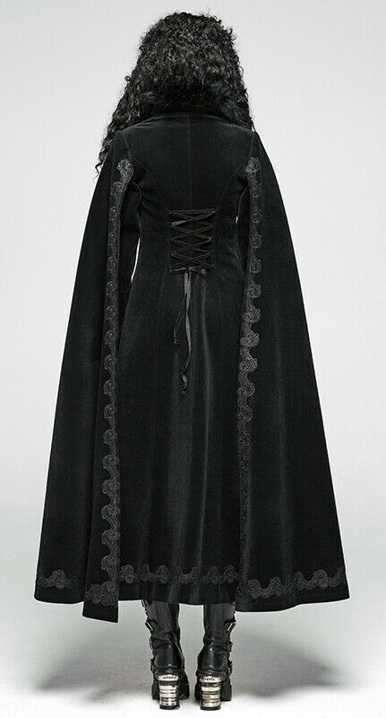 Manteau manches cape