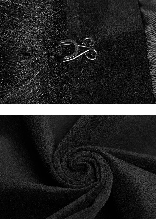 Manteau manches cape