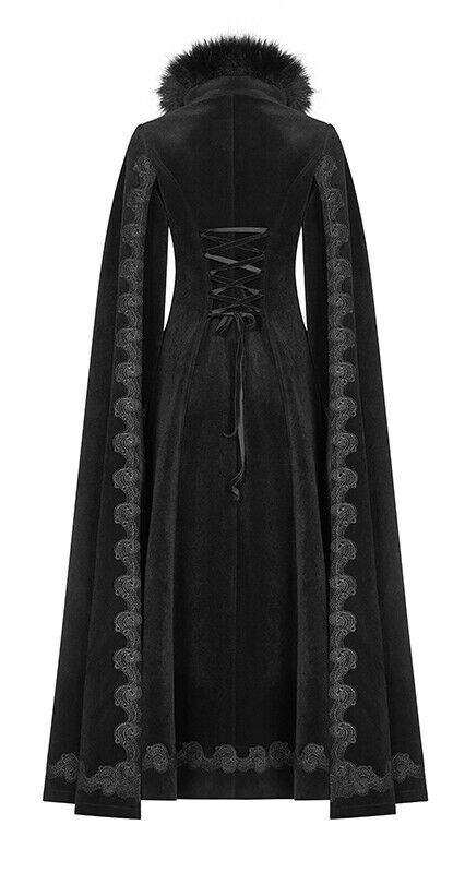 Manteau manches cape