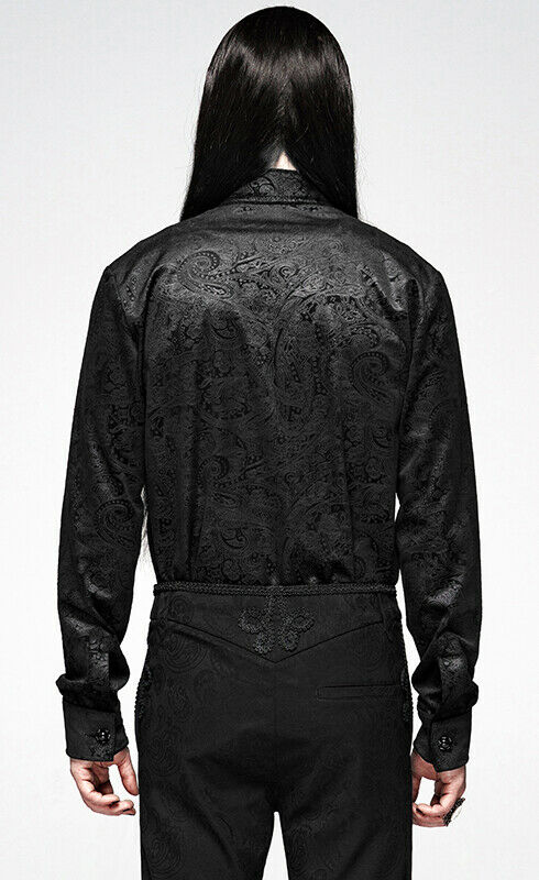 Chemise en velours Paisley