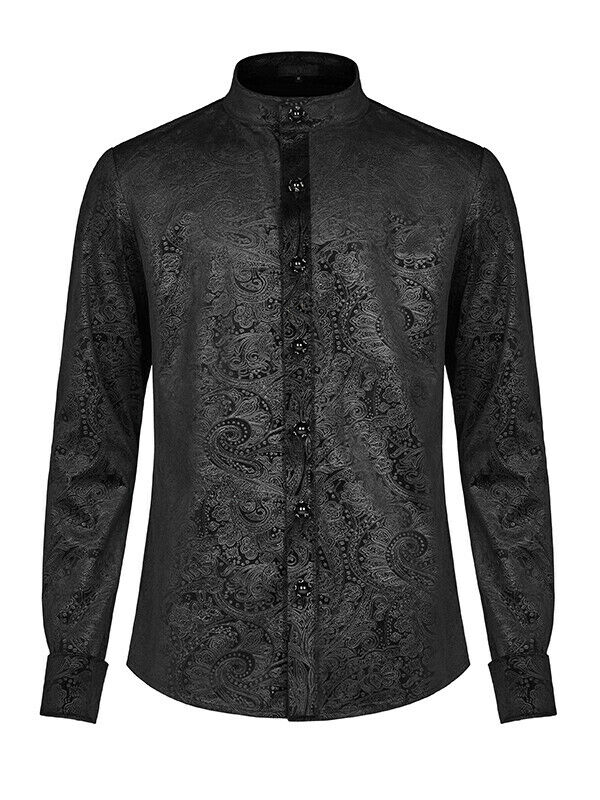 Chemise en velours Paisley