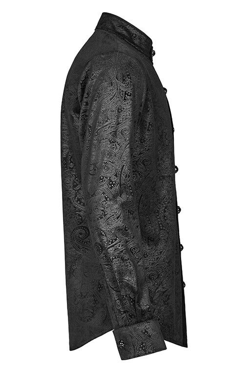 Chemise en velours Paisley