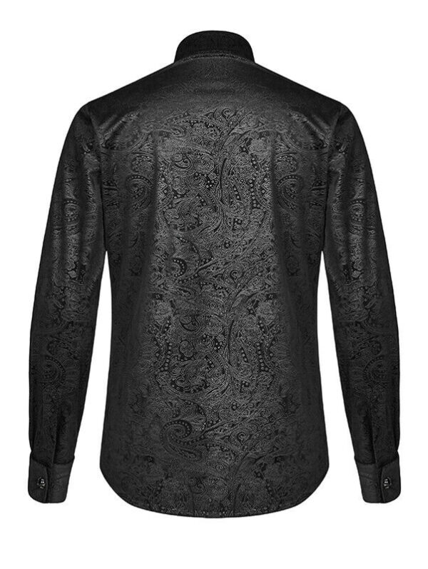 Chemise en velours Paisley