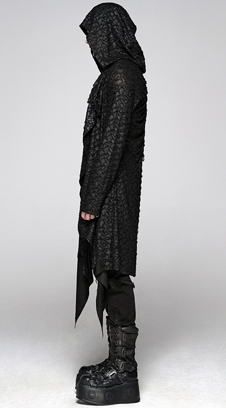 Cardigan destroy à grande capuche Cardigan destroy à grande capuche