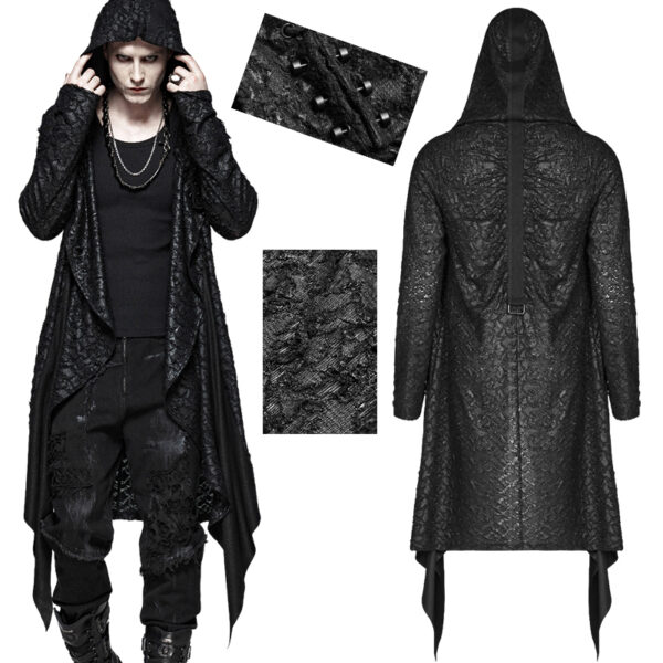 Cardigan destroy à grande capuche Cardigan destroy à grande capuche