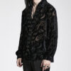 Chemise velours Monstroplante