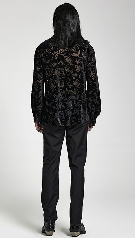 Chemise velours Monstroplante