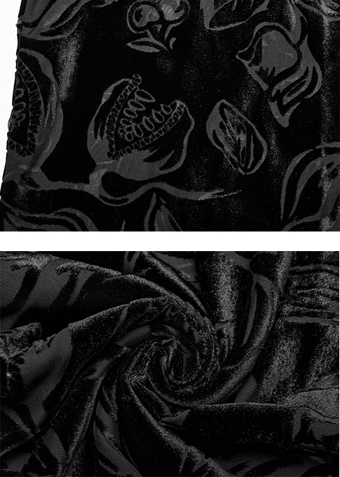 Chemise velours Monstroplante