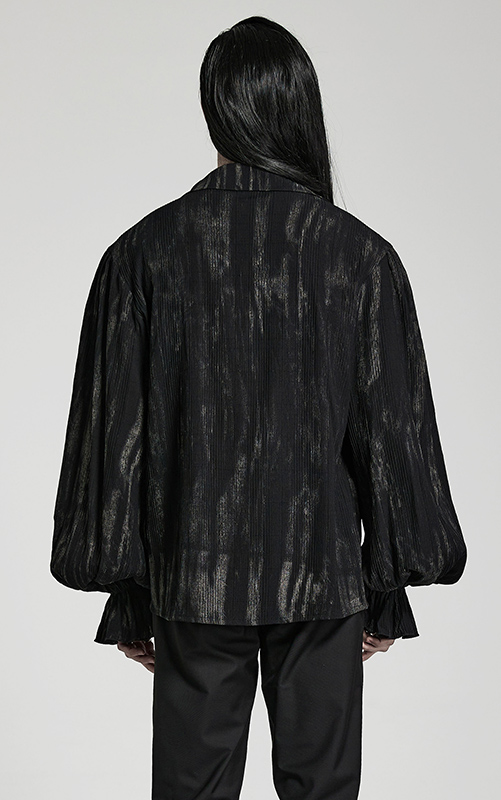 Chemise à effet délavé