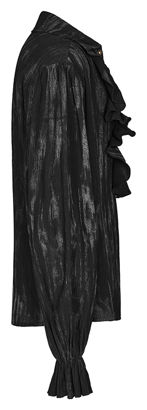 Chemise à effet délavé