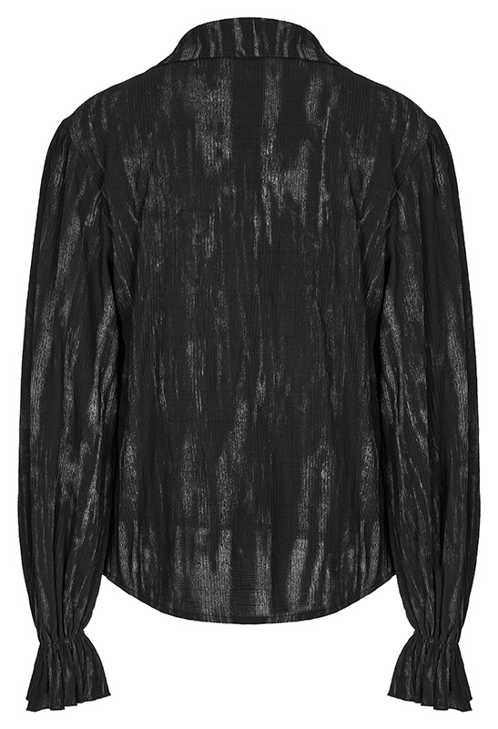 Chemise à effet délavé