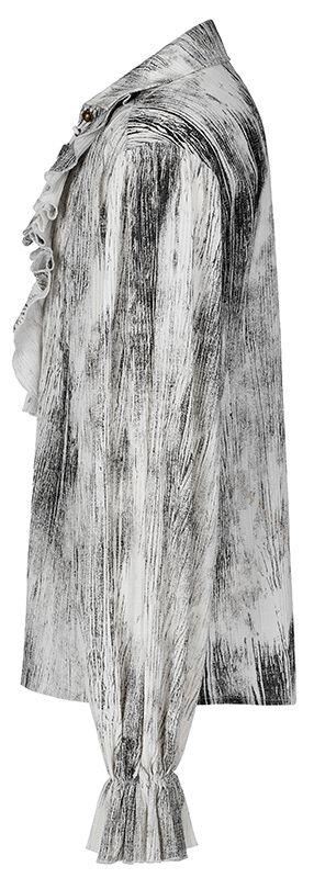 Chemise à effet vieilli