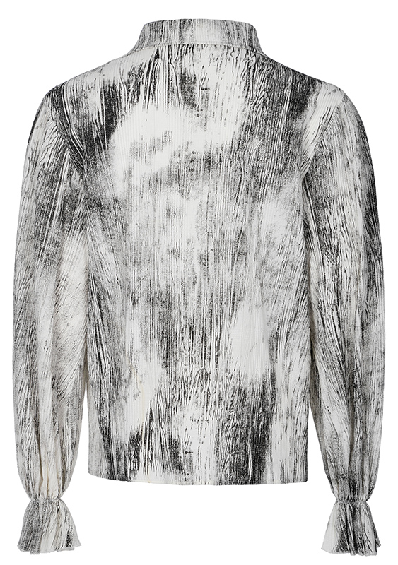 Chemise à effet vieilli