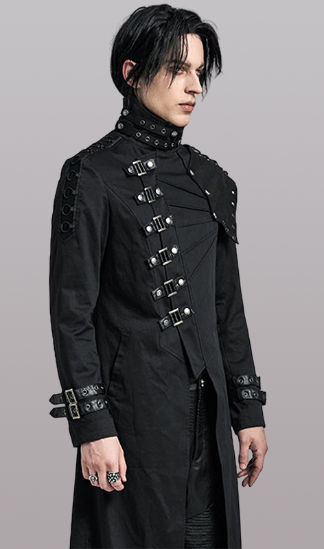 Manteau dark armure clouté