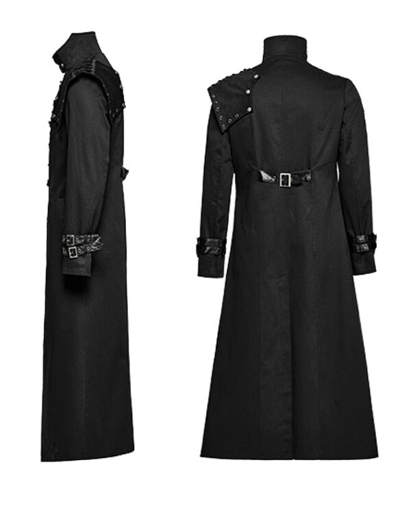 Manteau dark armure clouté