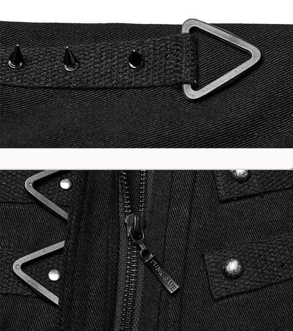 Manteau long à clous et spikes Manteau long à clous et spikes