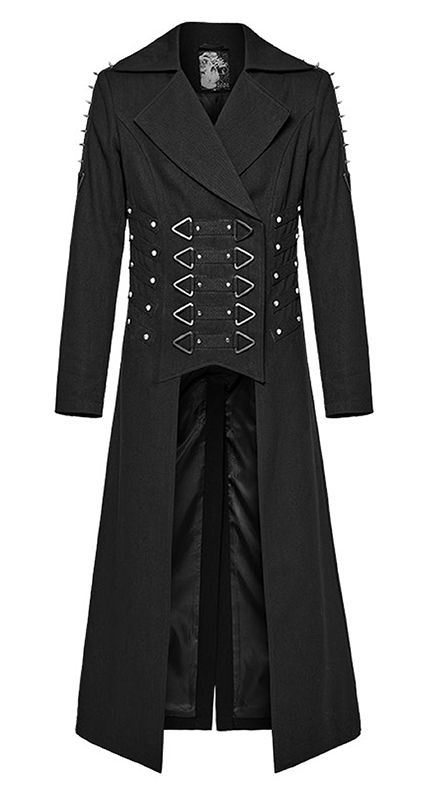 Manteau long à clous et spikes Manteau long à clous et spikes
