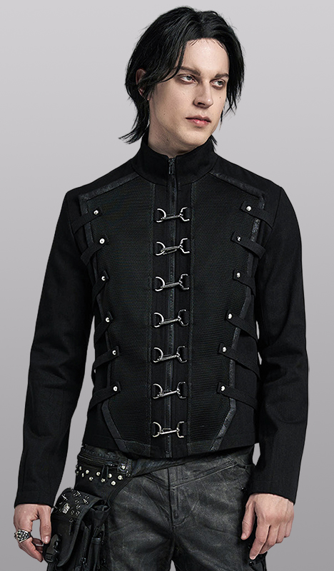 Blouson militaire à mousquetons Blouson militaire à mousquetons