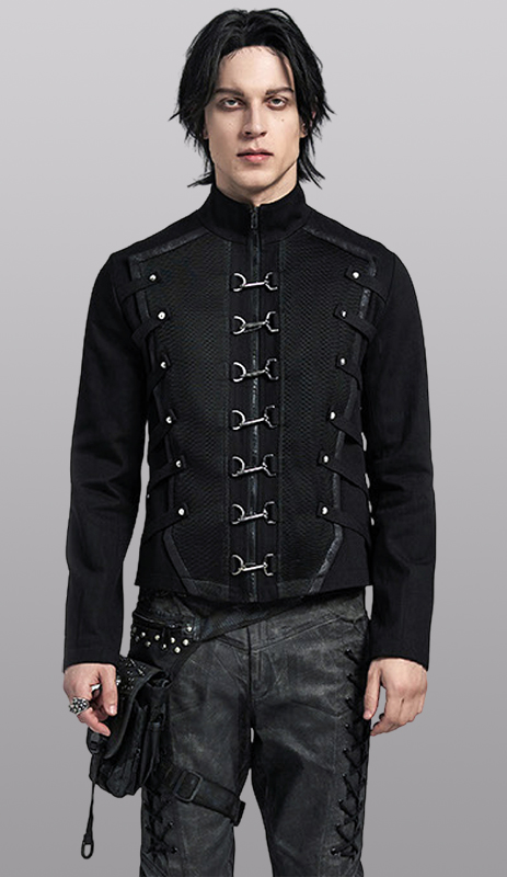 Blouson militaire à mousquetons Blouson militaire à mousquetons