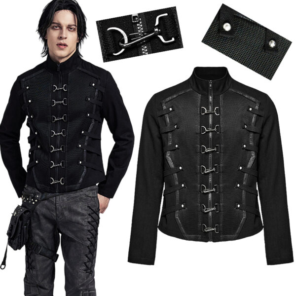 Blouson militaire à mousquetons Blouson militaire à mousquetons