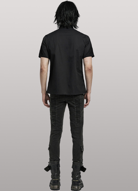 Chemise épingles à nourrice et spike