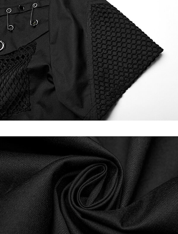 Chemise épingles à nourrice et spike