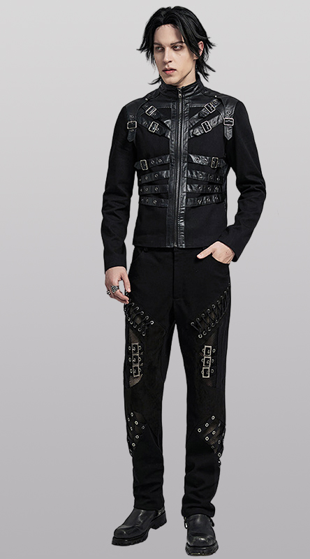 Veste à sangles façon harnais