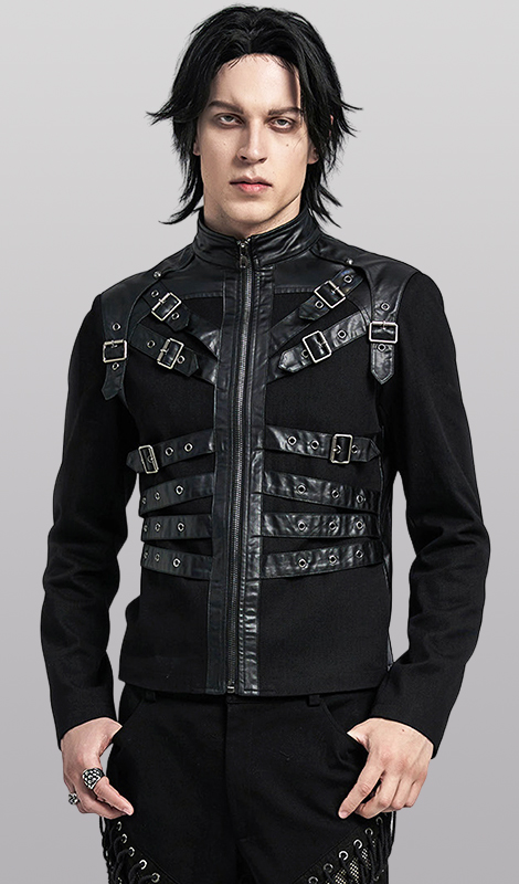 Veste à sangles façon harnais