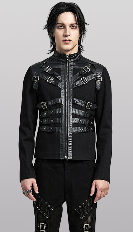 Veste à sangles façon harnais