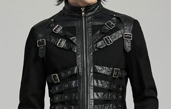 Veste à sangles façon harnais