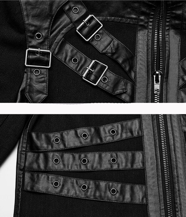 Veste à sangles façon harnais