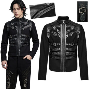 Veste à sangles façon harnais