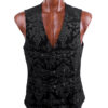 Gilet velours jacquard dandy baroque Gilet velours jacquard dandy baroque
