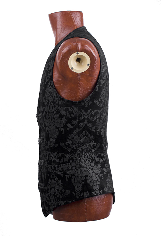 Gilet velours jacquard dandy baroque Gilet velours jacquard dandy baroque