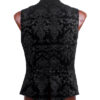 Gilet velours jacquard dandy baroque Gilet velours jacquard dandy baroque