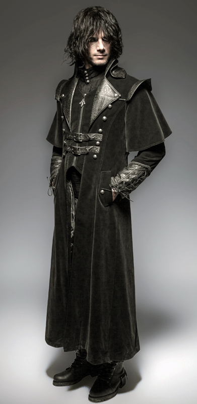 Manteau pirate en velours