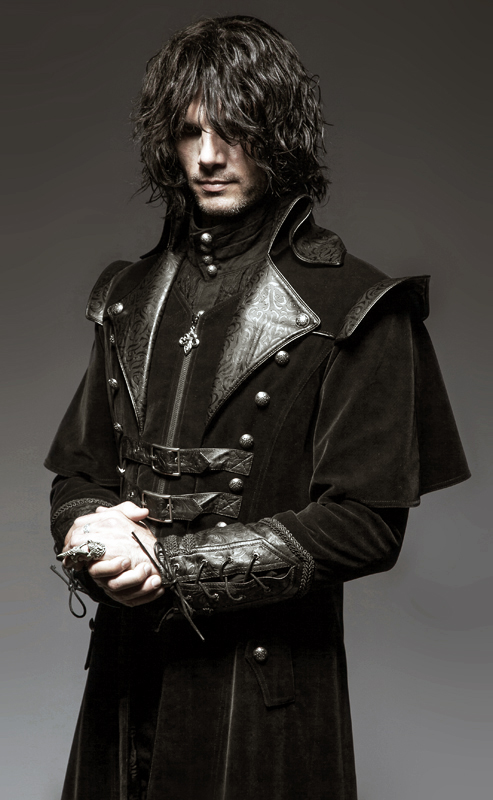 Manteau pirate en velours