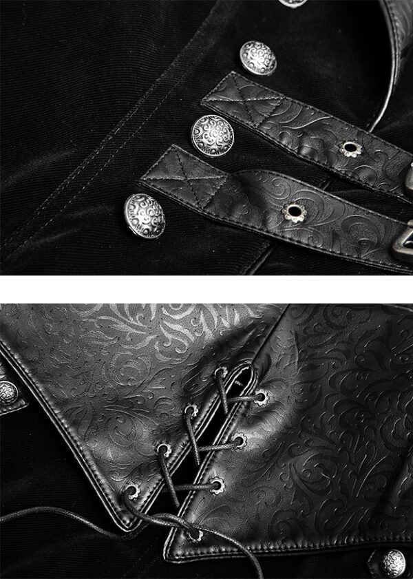 Manteau pirate en velours