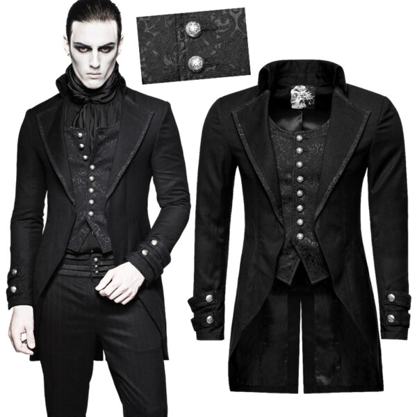 Manteau à chevrons avec gilet intégré