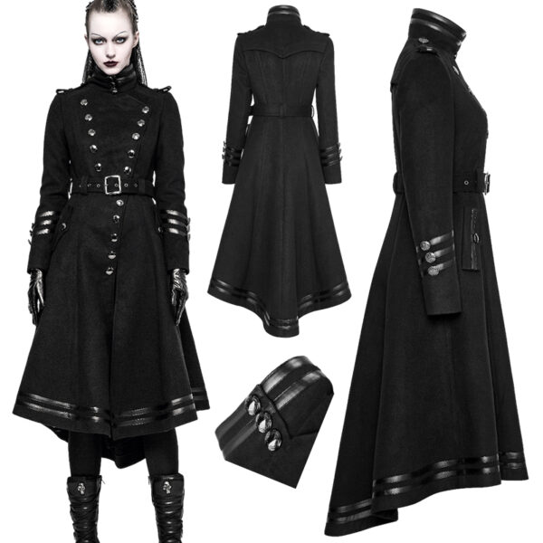 Manteau officier évasé Manteau officier évasé