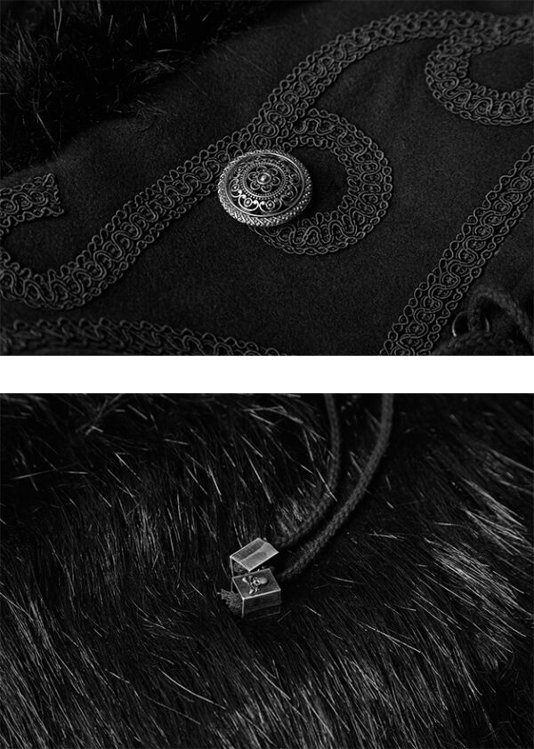 Cape fourrure guerrier Viking