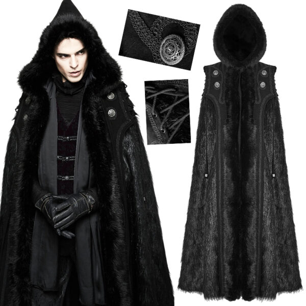 Cape fourrure guerrier Viking