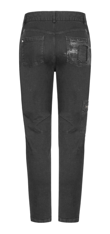 Jeans destroy à zips Jeans destroy à zips